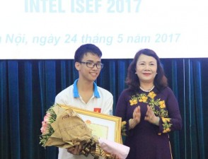 Vietnam ranks 3rd at Intel Isef 2017