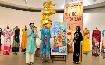 Museum receives photos and items honouring Vietnamese Ao Dai