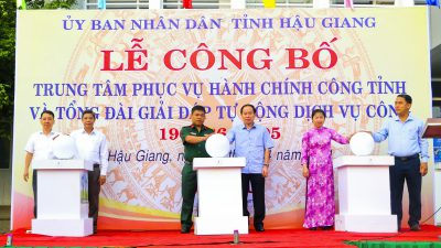 Hau Giang Province launches automated public services call centre