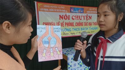 For a tobacco-free life for Vietnamese children