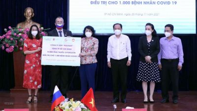 Russian company offers Ho Chi Minh City drugs for COVID-19 treatment
