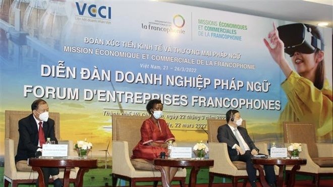 Francophone business forum opens in Ho Chi Minh City