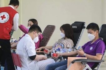 Festival held in response to blood donation day